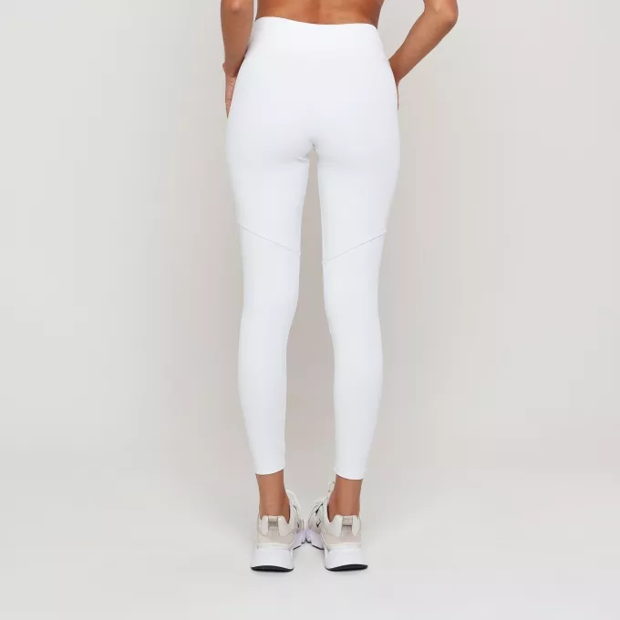 Legging Fitness Feminina Branco Com Forro