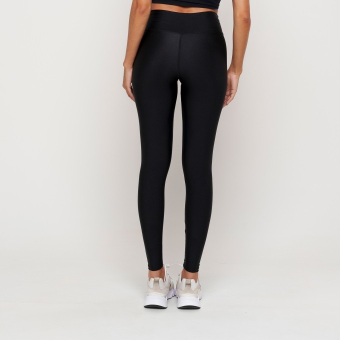 Calça Legging Fitness Gloss Preto